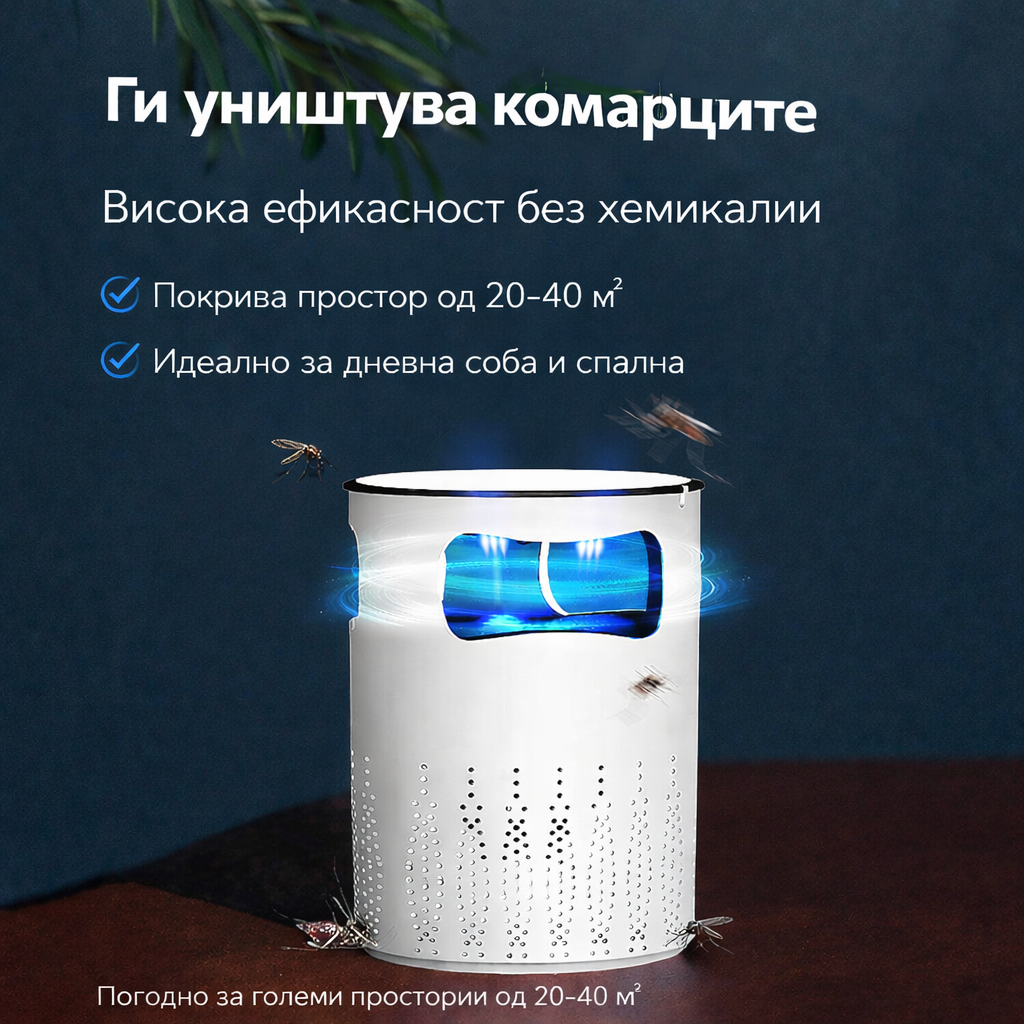 LED Лампа против Комарци (USB)
