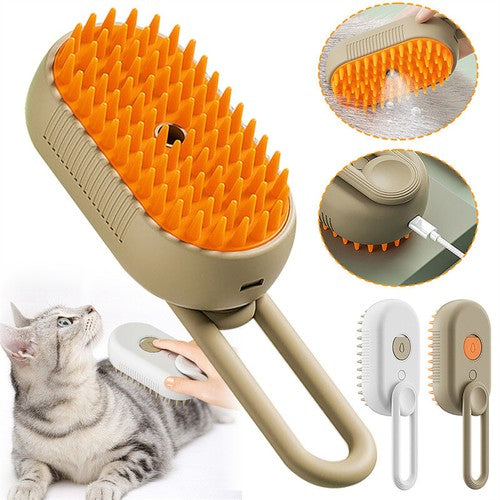 Pet Steam Brush™ -  Четка на пареа за миленици со спреј