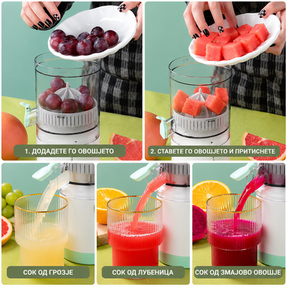 Citrus Juicer™ - Безжичен соковник за цитрусно овошје