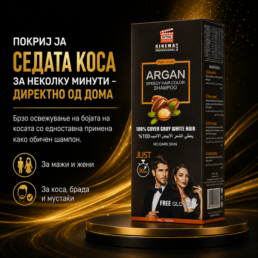 Арган - Колор Шампон за коса (1+1)