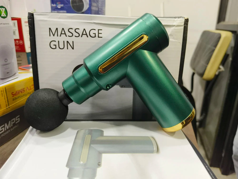 Fascial Gun™ – Пренослив Масажер за Длабока Релаксација