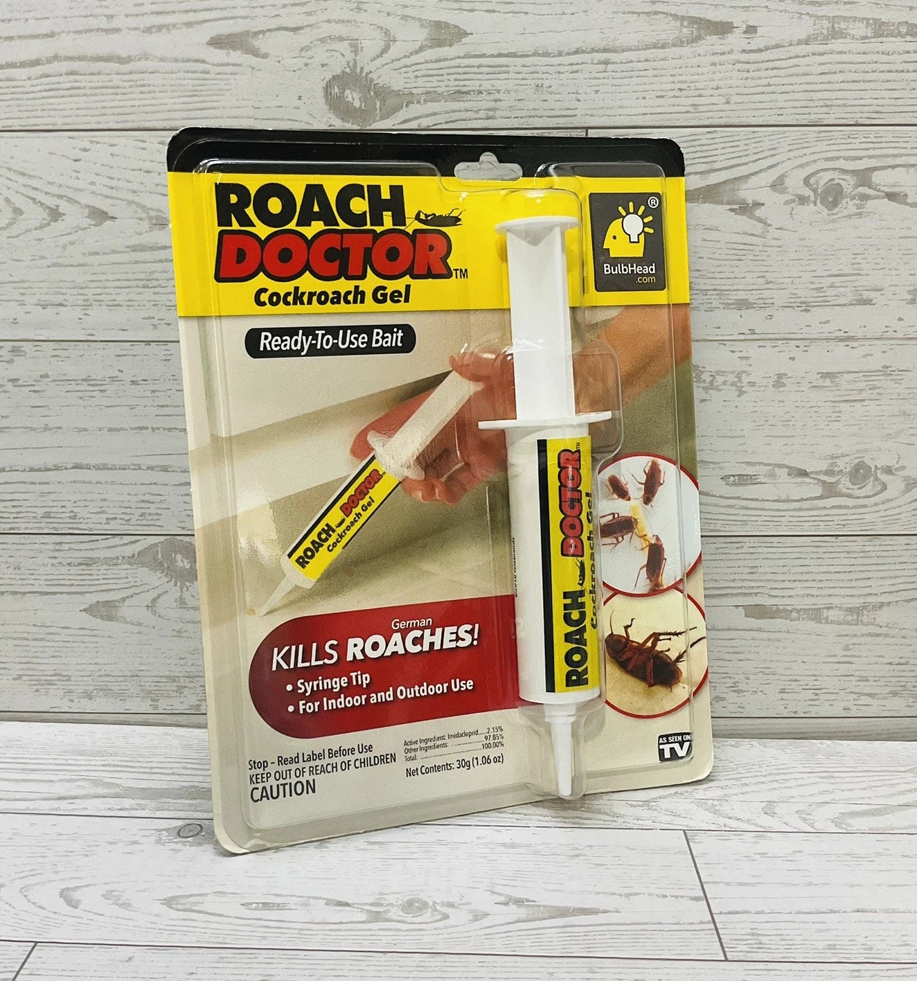 Roach Expert™ - Моќно гел решение против бубашваби (1+1)